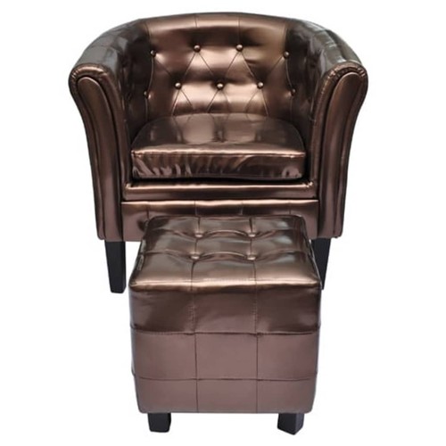 Chesterfield sessel hocker - sessel,