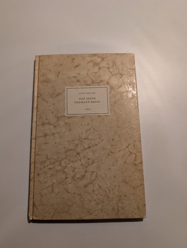 Otto basler der späte - der, hermann