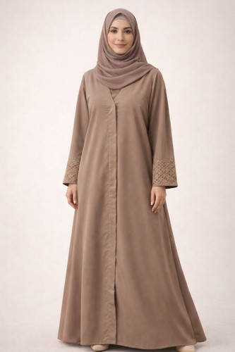 Meqaat nida besticktes abaya - nida,