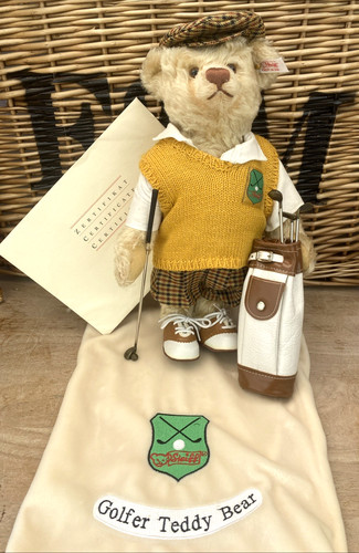 Steiff 2001 teddybär golfer - 2001,