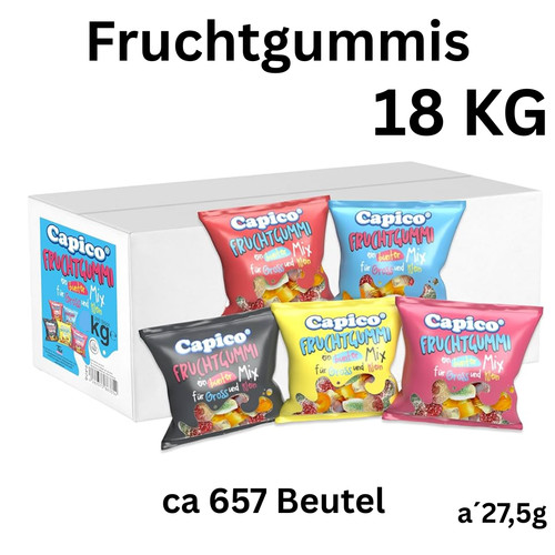 Fruchtgummi mix einzeln - 18,