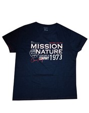 Livegy T-Shirt Herren Navy