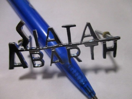 Siata abarth schriftzug - siata,