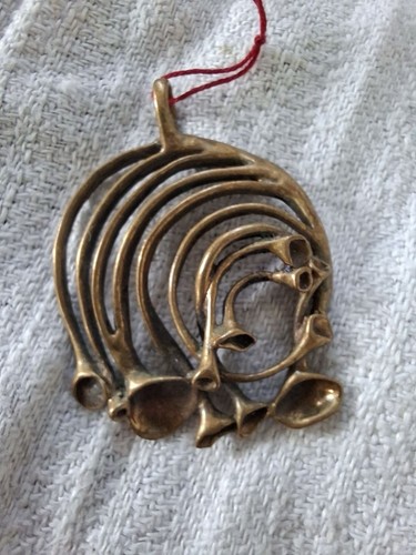 Vintage bronze anhänger hannu - vintage,