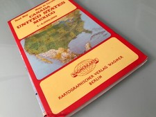 Landkarte Kanada Nordamerika