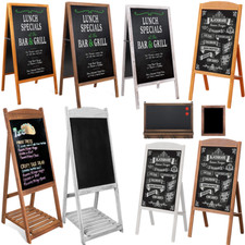 Kundenstopper Werbeaufsteller Werbetafel Holz Kreidetafel Aufsteller mehr Auswah