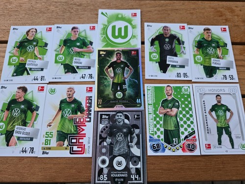Topps karten vfl wolfsburg - topps,