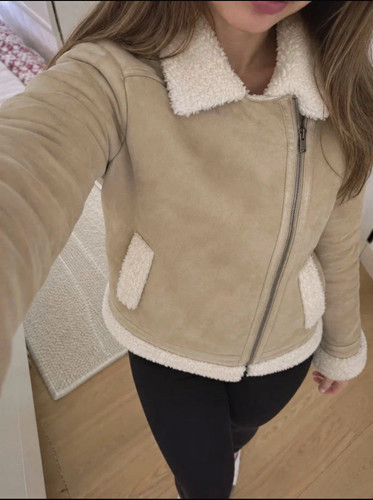 Zara jacke kunstleder - jacke,