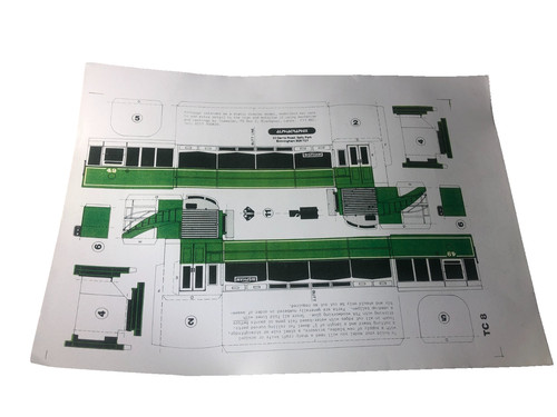 Papiermodell ausschnitt - papiermodell,