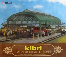 Kibri Bahnsteighalle Bonn 43 x 22 x 14