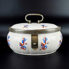 Art Deco Keramik Deckeldose