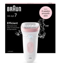 BRAUN Silk-épil 7 7-000 Epilierer Rasiergerät Pinzettentechnologie Wet&Dry