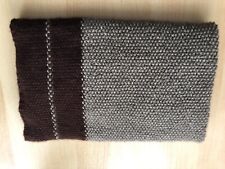 Weihnachten  Kniedecke Rollstuhl Decke braun - Handarbeit ungebraucht