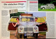 Oldtimer Praxis 2457) Fiat Topolino C Belvedere Restaurierung - ein interessante