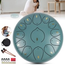 Zungentrommel Steel Tongue Drum 13 Töne Handpan Instrument Stahlzungentrommel