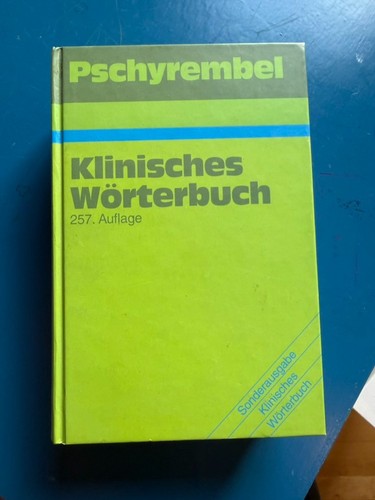 Pschyrembel klinisches - pschyrembel,