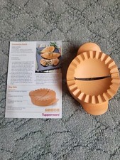 Kleine Teigfalle Tupper orange, mit Rezeptheft und Anleitung - N E U