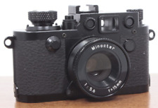 Minox Classic Camera schwarz Leica IIIf  60 502 Miniaturkamera - 63456