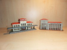 15916) Liebmann Stadtilm DDR - Spur S - 2 Stk. Bahnhöfe - Holz - ansehen