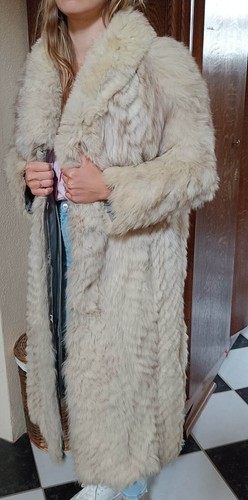 Pelzmantel silberfuchs größe - silberfuchs,