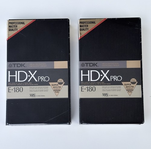 Tdk pro 180 vhs - tdk, hd-x