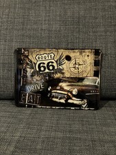 +++ Blechschild Blechpostkarte