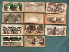 Antike Stereoskopkarten -