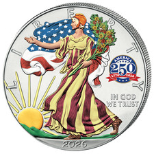 Silbermünze 1 oz American