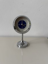 Schwanenhalsuhr Tulip Kugeluhr Augapfel-Uhr Retro Tischuhr Vintage 70/80er