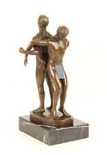 Bronze Skulptur Männer Figur  Mann  Akt Homo Lover Boy