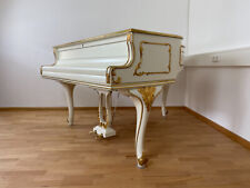 Hofmann Flügel, Art Case, in weiß poliert, Louis Seize Stil