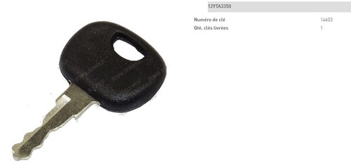 Zündschlüssel manitou - zündschlüssel,