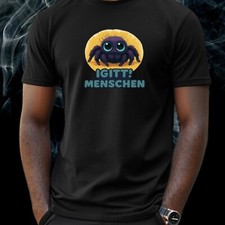 Funshirt Spinne mit Ekelblick