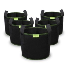 5X 20L Stofftopf Pflanzsack