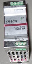 zuverlässiges 24 Volt TRACO Schaltnetzteil TSL060-124, Anschluss 100...240 V~