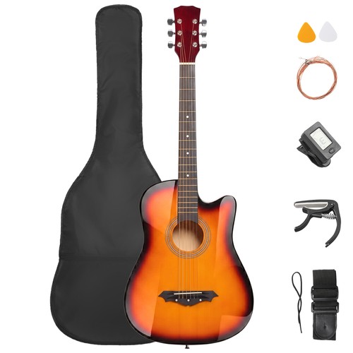 Glarry akustikgitarren set - glarry, akustikgitarren-set