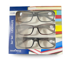 Brille 3er set Lesehilfe