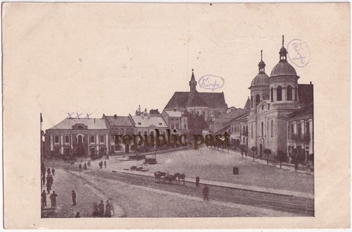 Postkarte brzezany galizien - ak,