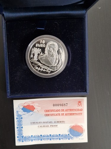 Spanien euro 2002 ag925 - 10,