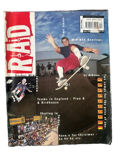 Rad skateboard magazine - rad,