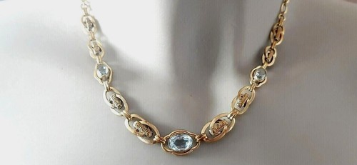 Art deco collier - art, vergoldet