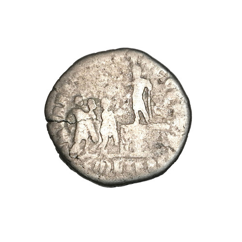 Römische silber denar - silber,