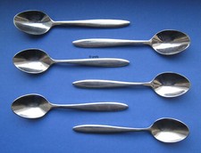 6x LUFTHANSA Kaffee-Löffel