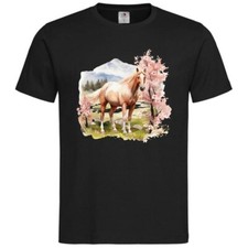 T-Shirt Pferde Reiten Pferd
