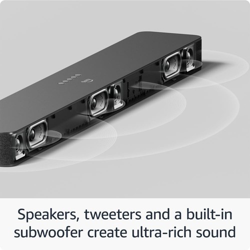Fire soundbar plus 3 1 - tv,