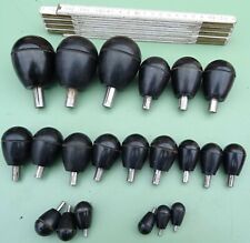 21 Griffe Ø 14-50 mm Drehgriff Kunststoffgriff Schaltknauf Kugelgriff Dreh Knauf