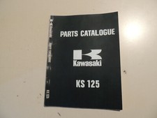 1975 Parts catalog ue list Kawasaki KS 125 Teilekatalog Werkstatthandbuch 