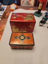 2 Alte Blechdosen Teedosen