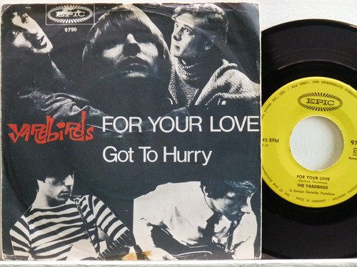 Yardbirds for your love - yardbirds, /