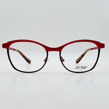 JF Rey Brille Damen oval rot